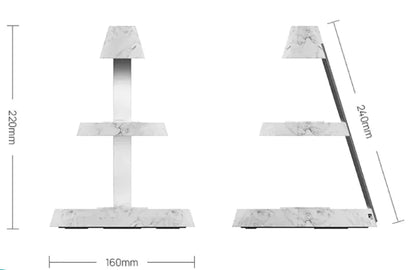 5-in-1 Quick Charge Station Lamp