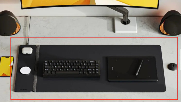 NEXXA Laptop Sleeve with Embedded Wireless Chargers