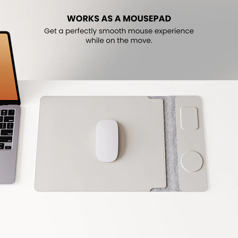 NEXXA Laptop Sleeve with Embedded Wireless Chargers