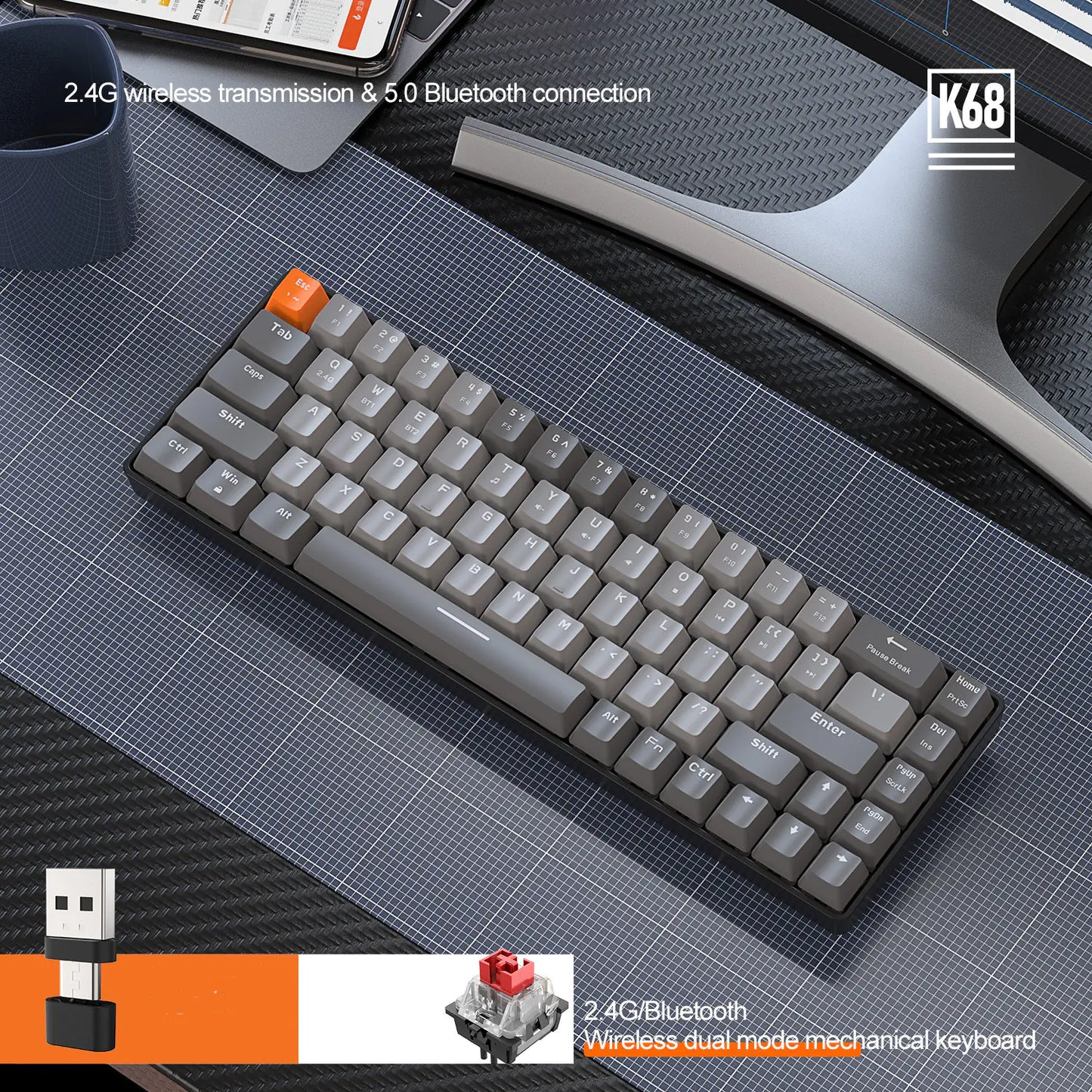 Wireless Mechanical Keyboard