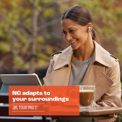 JBL Tour Pro 2 Headphones with Protective Case