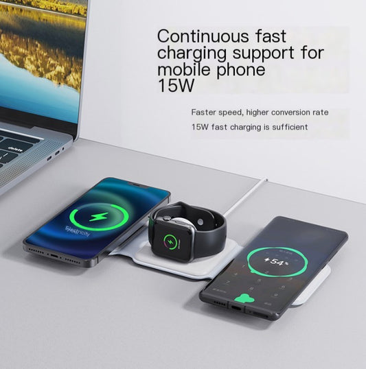 Portable Multi-Function MagSafe Wireless Charger
