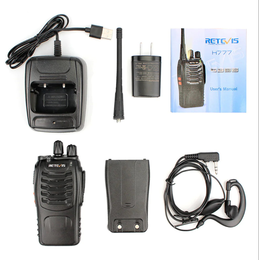Retevis H777 Handheld Wireless Professional Walkie Talkie